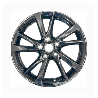 CCI® - Double 5-Spoke PVD Hyper Black 17x7.5 Alloy Factory Wheel - Remanufactured