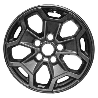 CCI® - 5 Split-Spoke Painted Satin Black with Dark Grey Sticker 17x7.5 Alloy Factory Wheel - Remanufactured