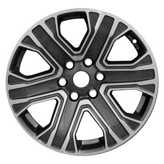 CCI® - 6-Spoke Machined Dark Charcoal 20x9 Alloy Factory Wheel - Remanufactured