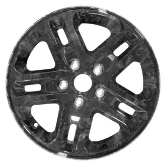 CCI® - Double 5-Spoke Painted Gloss Black Am Paint 17x6.5 Alloy Factory Wheel - Remanufactured