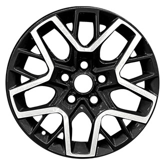 CCI® - 10 Split-Spoke Machined Medium Metallic Charcoal 18x7.5 Alloy Factory Wheel - Remanufactured