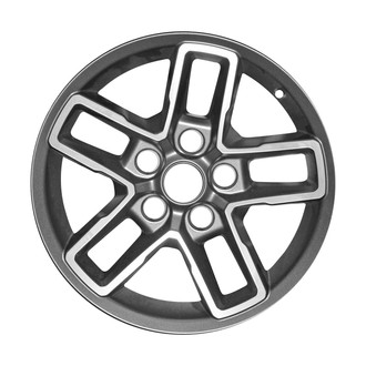 CCI® - 10 I-Spoke Machined Dark Charcoal Metallic Matte 17x7.5 Alloy Factory Wheel - Replica