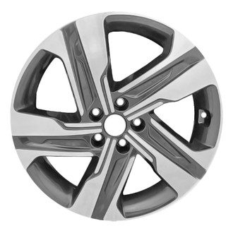 CCI® - 5-Spoke Machined Dark Metallic Charcoal 19x7.5 Alloy Factory Wheel - Remanufactured