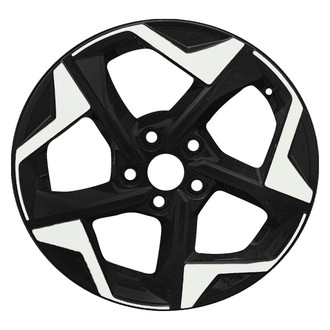 CCI® - 5-Spoke Machined Gloss Black 17x7 Alloy Factory Wheel - Remanufactured