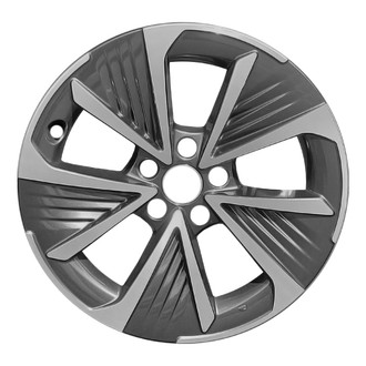 CCI® - 5-Spoke Machined Medium Charcoal Metallic 18x7.5 Alloy Factory Wheel - Remanufactured