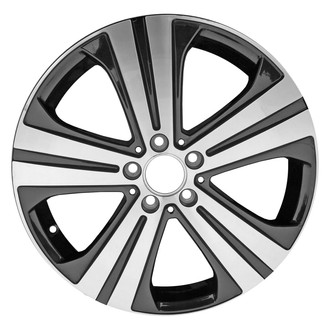 CCI® - 5-Spoke Machined Gloss Black 19x8 Alloy Factory Wheel - Remanufactured