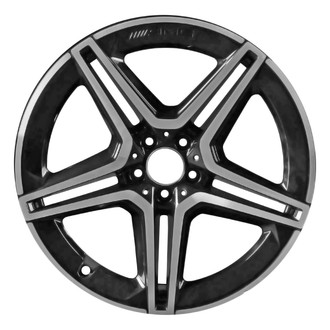 CCI® - Double 5-Spoke Black 21x10 Alloy Factory Wheel - Remanufactured