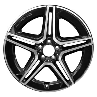 CCI® - Double 5-Spoke Machined Gloss Black 20x9 Alloy Factory Wheel - Remanufactured
