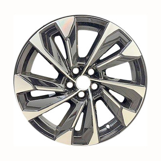 CCI® - Double 5-Spoke Machined Black 19x7.5 Alloy Factory Wheel - Remanufactured