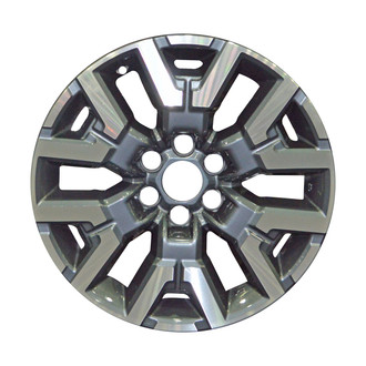 CCI® - 6 Split-Spoke Machined Medium Charcoal Metallic 17x7.5 Alloy Factory Wheel - Remanufactured