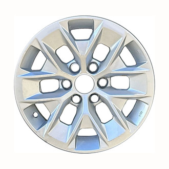 CCI® - 6 Split-Spoke All Painted Light Silver Metallic 16x7 Alloy Factory Wheel - Remanufactured