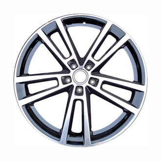 CCI® - Double 5-Spoke Machined Gloss Black 22x11.5 Alloy Factory Wheel - Remanufactured