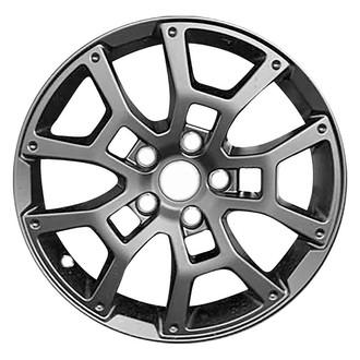 CCI® - 5 Split-Spoke All Painted Dark Metallic Charcoal Matte 17x7 Alloy Factory Wheel - Remanufactured