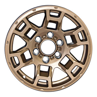 CCI® - 6 Split-Spoke Painted Bronze Metallic Satin Clear 17x7 Alloy Factory Wheel - Remanufactured