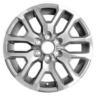 CCI® - 6 Y-Spoke Machined Medium Charcoal Metallic 20x8 Alloy Factory Wheel - Remanufactured
