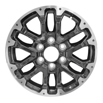 CCI® - 6 Double-Spoke Black 18x7.5 Alloy Factory Wheel - Remanufactured