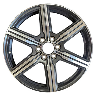 CCI® - 6 I-Spoke Machined Dark Charcoal Metallic 22x8 Alloy Factory Wheel - Remanufactured