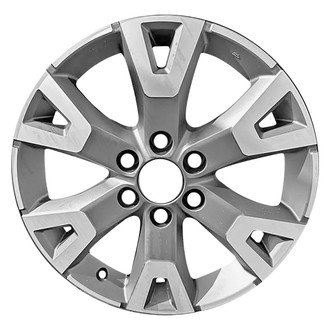 CCI® - 6 Split-Spoke Machined Dark Charcoal Matte 20x8 Alloy Factory Wheel - Remanufactured