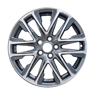 CCI® - 12 I-Spoke Machined Dark Charcoal 18x7 Alloy Factory Wheel - Remanufactured