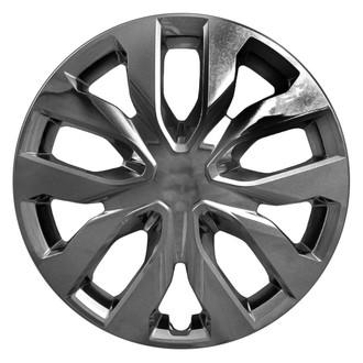 CCI® - 5 V-Spoke Silver Wheel Hub Caps