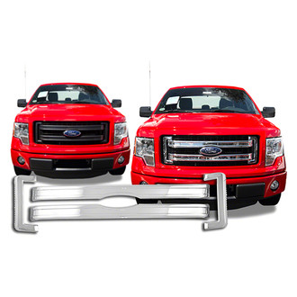 CCI® - 4-Pc Chrome Main Grille