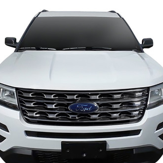CCI® - 4-Pc OE Style Chrome Main Grille