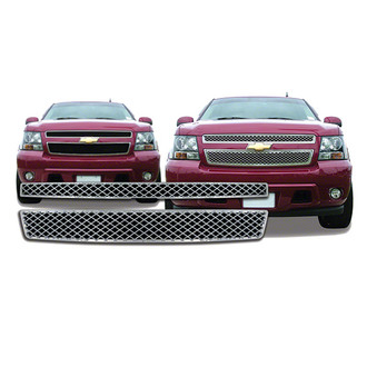 CCI® - 2-Pc Chrome Mesh Main Grille