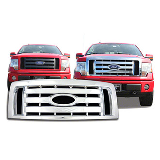 CCI® - 1-Pc Chrome Main Grille
