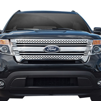 CCI® - 1-Pc OE Style Chrome Main Grille