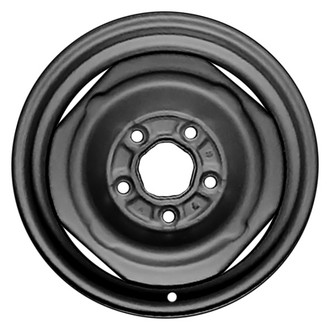 CCI® - 4-Slot Black 14x6 Steel Factory Wheel - Remanufactured