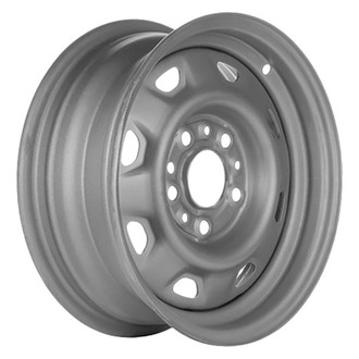 CCI® - 8-Slot Silver 14x5.5 Steel Factory Wheel - Remanufactured
