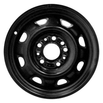 CCI® - 8-Slot Black 14x5.5 Steel Factory Wheel - Remanufactured