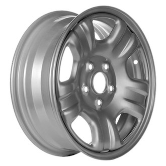 CCI® - 4-Slot Silver 15x6 Steel Factory Wheel - Remanufactured