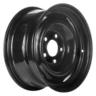 CCI® - 4-Slot Black 15x7 Steel Factory Wheel - Remanufactured