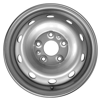 CCI® - 9-Slot Silver 16x7 Steel Factory Wheel - Remanufactured