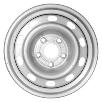 CCI® - 10-Slot Silver 17x7 Steel Factory Wheel - Remanufactured
