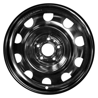 CCI® - 10-Slot Black 16x6.5 Steel Factory Wheel - Remanufactured