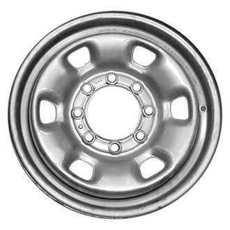 CCI® - 6-Slot Silver 17x7.5 Steel Factory Wheel - Remanufactured