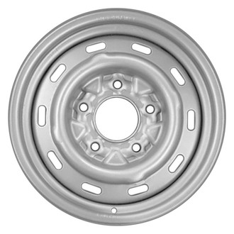 CCI® - 10-Slot Silver 15x6 Steel Factory Wheel - Remanufactured