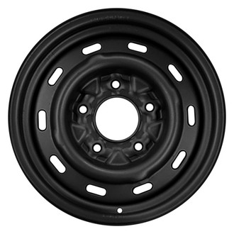 CCI® - 10-Slot Black 15x6 Steel Factory Wheel - Remanufactured