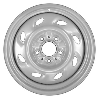 CCI® - 8-Slot Silver 15x6 Steel Factory Wheel - Remanufactured