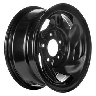 CCI® - 5 Spiral-Spoke Black 16x7 Steel Factory Wheel - Remanufactured