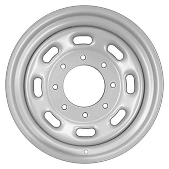 CCI® - 8-Slot Silver 16x7 Steel Factory Wheel - Replica