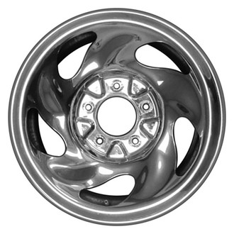 CCI® - 5 Spiral-Spoke Silver 16x7 Steel Factory Wheel - Remanufactured