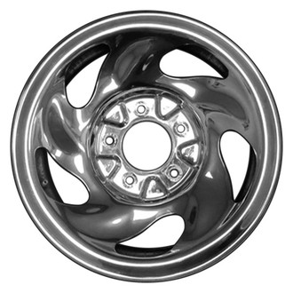 CCI® - 5 Spiral-Spoke Black 16x7 Steel Factory Wheel - Remanufactured