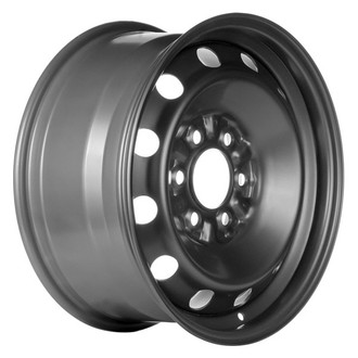 CCI® - 12-Hole Silver 17x8 Steel Factory Wheel - Remanufactured