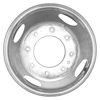 CCI® - 4-Slot Silver 17x6.5 Steel Factory Wheel - Replica