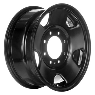 CCI® - 5-Slot Black 17x7.5 Steel Factory Wheel - Remanufactured