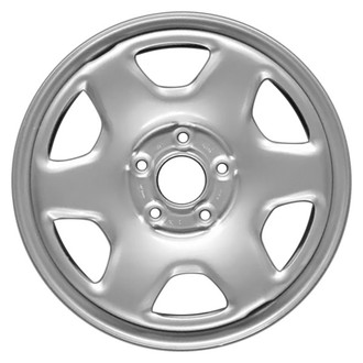 CCI® - 6 I-Spoke Silver 16x6.5 Steel Factory Wheel - Remanufactured