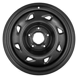 CCI® - 8-Slot Black 15x7 Steel Factory Wheel - Remanufactured